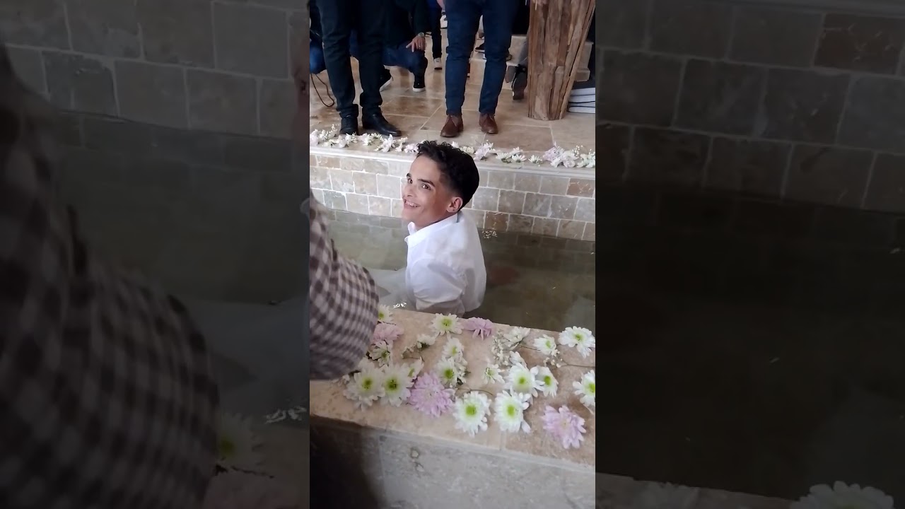 Baptême du frère Yotam dimanche 26.02.23 à l'église de Tarbes
