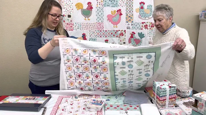 Chicken Salad Quilt project tour from Lori Holts n...