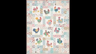 Chicken Salad Quilt project tour from Lori Holts next sew along