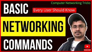 Basic Computer Networking Commands | Networking Basics (2022) | Commands | Hindi Tutorial