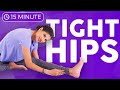 15 minute Yin Yoga Stretches for Tight Hips, Inner Thighs & Groin