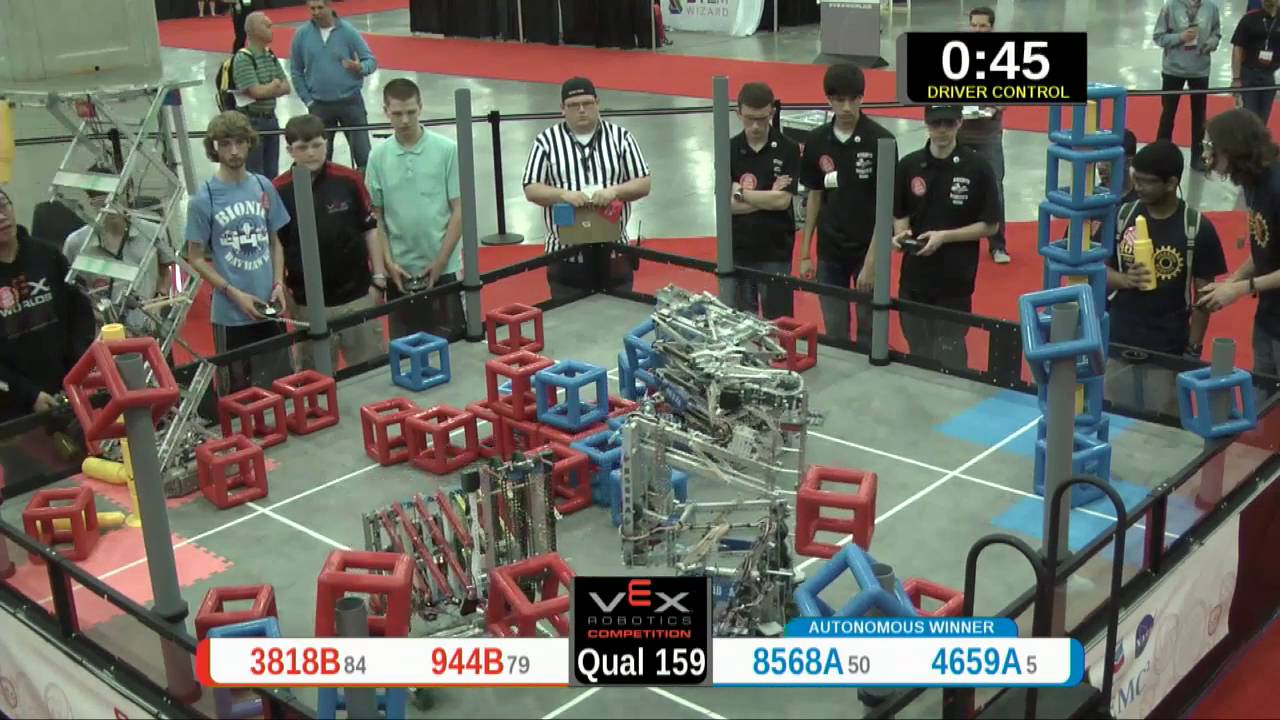 2015 VRC Sci Q159 - 3818B 944B vs 8568A 4659A - 32 to 76 - VEX Worlds 2015 - Science Division