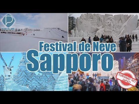 Vídeo: Imagens Do Incrível Festival De Neve De Sapporo No Japão