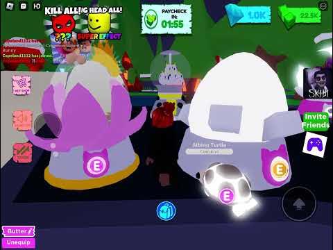 Playing fake adopt me but it’s so fun it’s called free?neon pets adopt