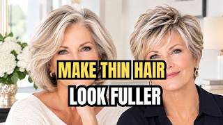 5 Haircuts That Make Thin Hair Look Fuller After 60