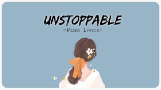 Unstoppable - Sia ( Cover Honeyfox, lost., Pop Mage ) || Video Lyrics Resimi