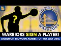 BREAKING: Warriors SIGN Daeqwon Plowden To Two-Way Contract After Strong Warriors Summer League