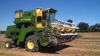 1967 Classic John Deere 95 Eb Combine Working