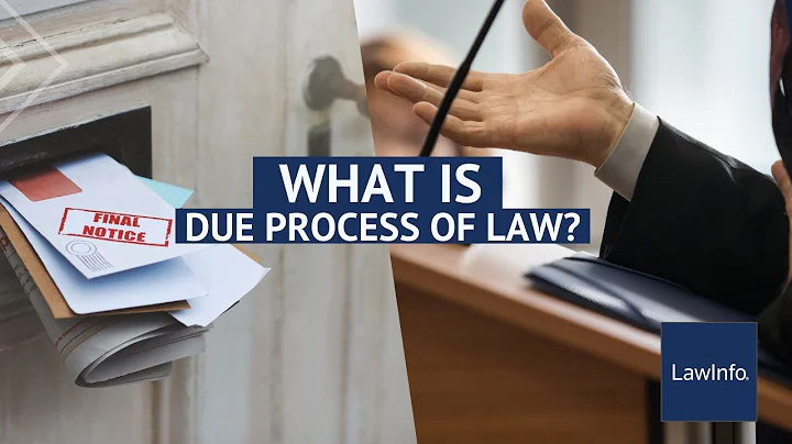 What Is Due Process of Law? | LawInfo