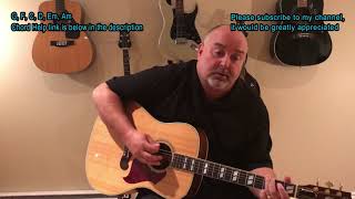 Video voorbeeld van "How to Play If You could Read My Mind - Gordon Lightfoot (cover) - Easy 6 Chord Tune"