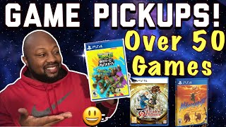 Massive Game Pickups!! Over 50 Games