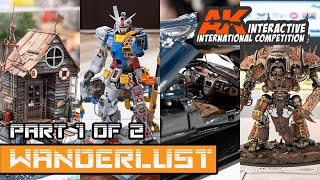 AK Interactive International Competition Thailand 2022 Part 1 of 2 Model Kits Wanderlust