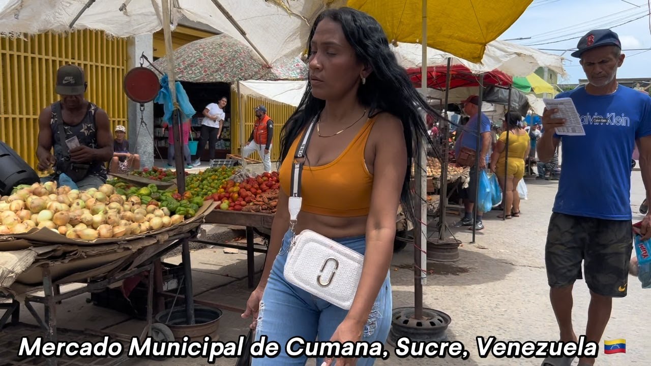 🇻🇪 Fresh CUMANA, Walking in EL MERCADO MUNICIPAL 