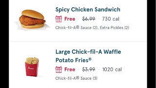 FREE Chick-fil-A 🐔