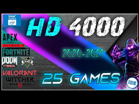 ?INTEL HD 4000 In 25 GAMES | 2021 (Part 1)