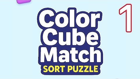 ❤️‍🔥 Color Cube Match Sort Puzzle / Gameplay Walkthrough / Level 1-10