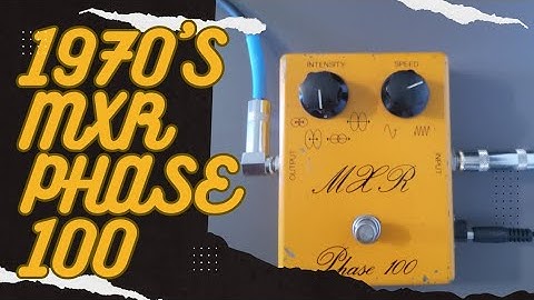 What Does A 50 Year Old Guitar Pedal Sound Like? 1970