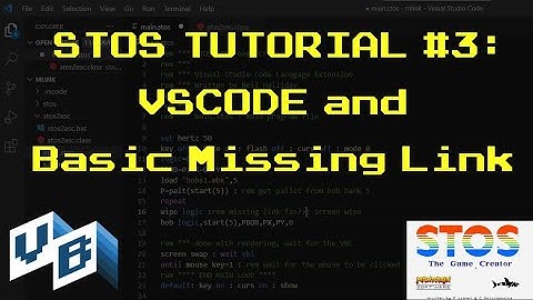 Atari ST STOS Tutorial #3: VSCODE  and MissingLlnk Hello World.