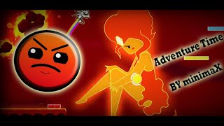 (Geometry Dash) "Adventure Time" By MinimaX screenshot 1