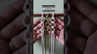 Macrame for Beginners Class 66 #macramedesigns #macrametutorial #macrameforbeginners #macramepattern