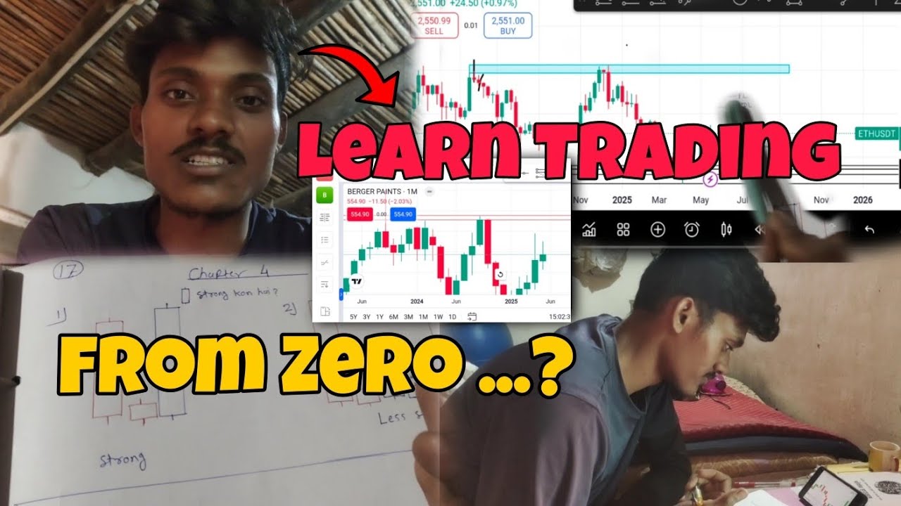 Learn ट्रेडिंग From ज़ीरो DAY 5 🥳🥳 | Trading in the Zone Course | Supply and Demand Strategy