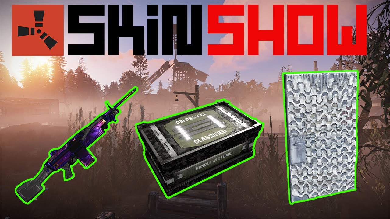 RUST Skin Show PC - 22nd September 2022 - 8 NEW SKINS - YouTube