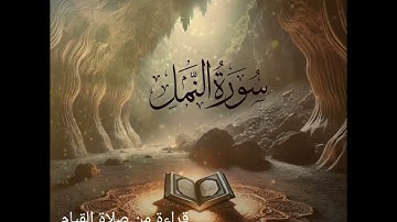 سورة النمل // قراءة من صلاة القيام ١٤٤٦هجري 