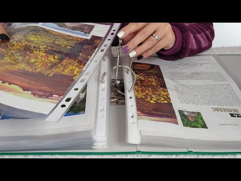 ASMR When The Crinkles Sing • Plastic Sheet Protectors • No Talking