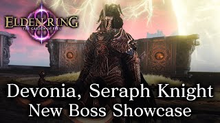 NEW Crucible Knight Devonia Boss Showcase (Elden Ring The Garden of Eyes DLC Mod)