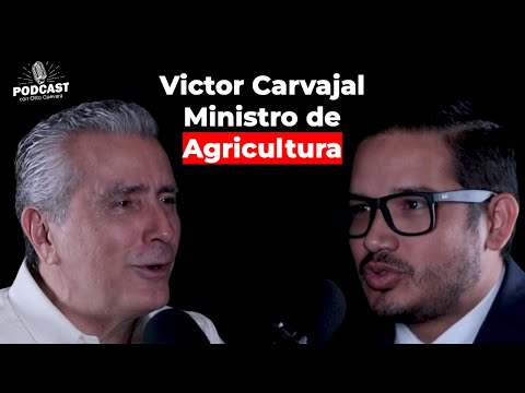 Victor Carvajal, Ministro Agricultura Políticas de Estado en Agricultura | Libres para Elegir Ep.76