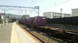 2016/8/13貨物列車3092レEF510-12号機(富山)牽引