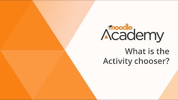 What is the Activity chooser?