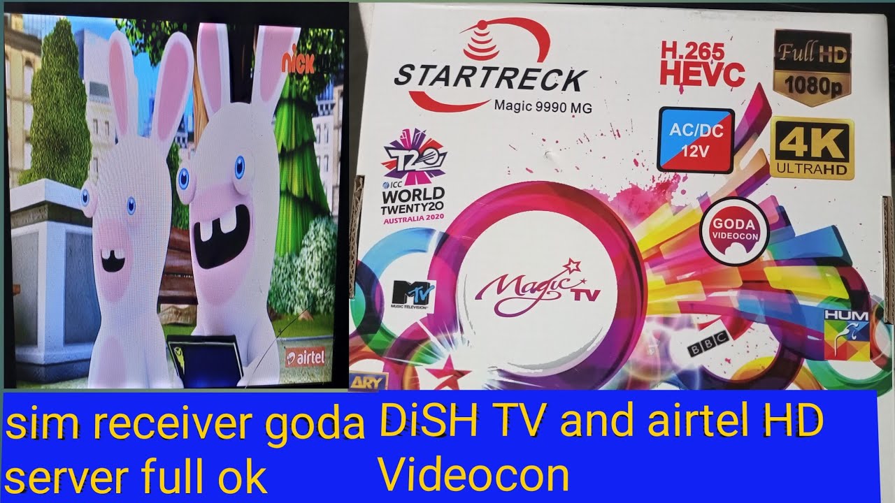 star trek magic 9990 AC/DC SIM TYPE receiver Full HD