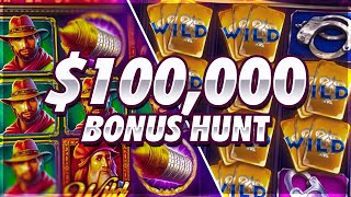 MOST INSANE $100,000 BONUS HUNT!! (HUGE PROFIT)