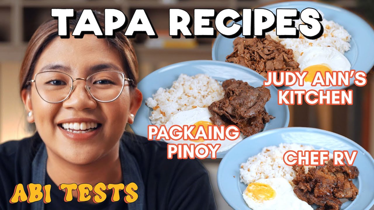 Testing Viral Tapa Recipes (Judy Ann Santos, Chef RV ... - YouTube