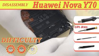 Huawei Nova Y70 Mga-Lx9N Disassembly Take Apart | In Detail