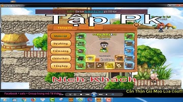 Làng Lá Phiêu Lưu Ký | Kích Phúc lợi và tập Pk vui mà ế Nhân Tài - Bán Bạc Khuyến Mãi | HTC game