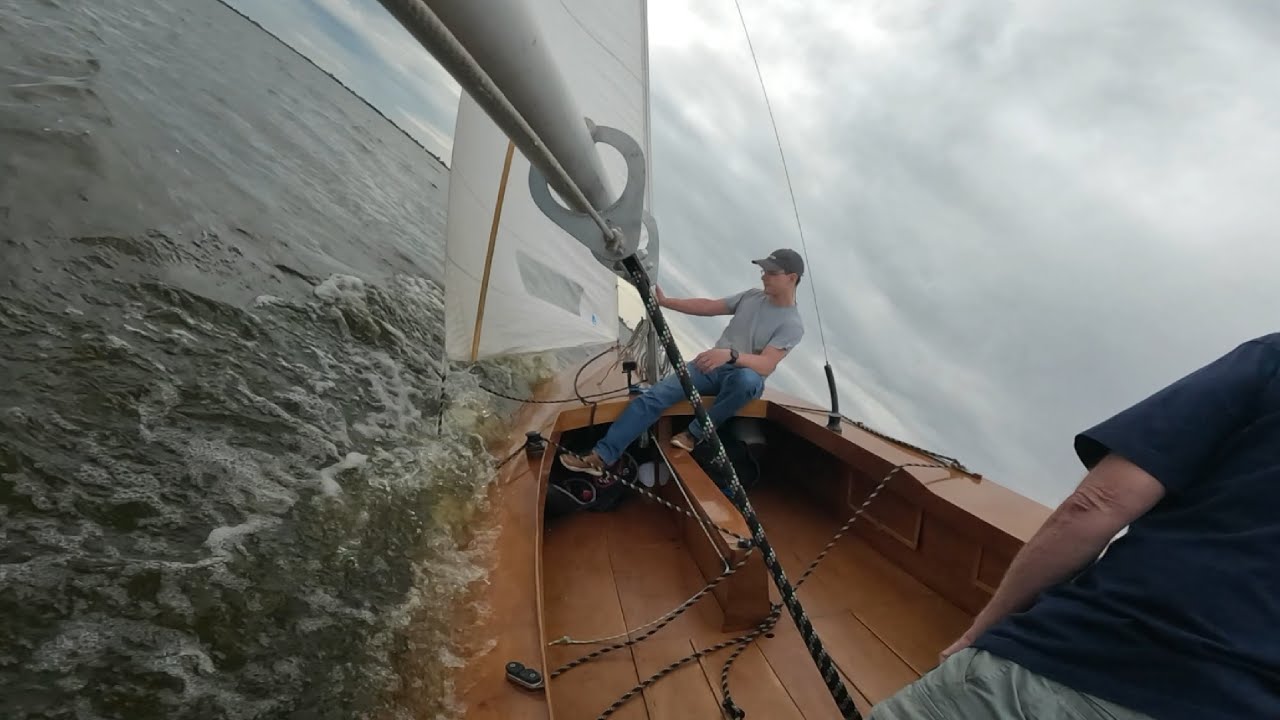 kurz vorm Kentern - hoch am Wind auf dem Tjeukemeer