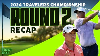 It's a Tom Kim (Birthday) Party! - 2024 Travelers Championship Round 2 | The First Cut Podcast