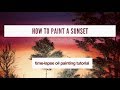 How to Paint a Sunset