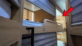 $10 Capsule Hotel in Vietnam 😪🛌 Hanoi Capsule Station Hostel | Solo Roam Vibes