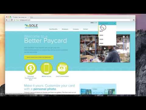 SOLE Paycard - How to find your routing & account numbers