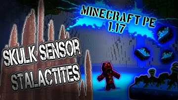 MINECRAFT BEDROCK [PE] 1.16.210.56 \\ SCULK SENSOR, STALACTITES \\ CAVES & CLIFFS 1.17 ON ANDROID
