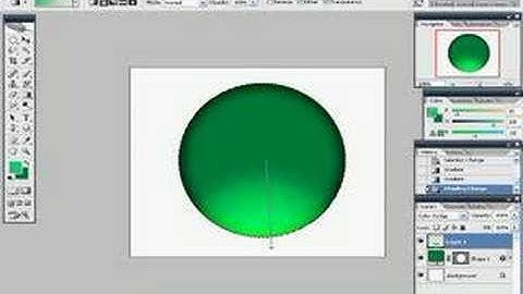 Photo Shop Tutorial - Glass/Gel Button