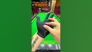 If a novice billiards player wants to play well, he must play billiards without gloves. Billiard