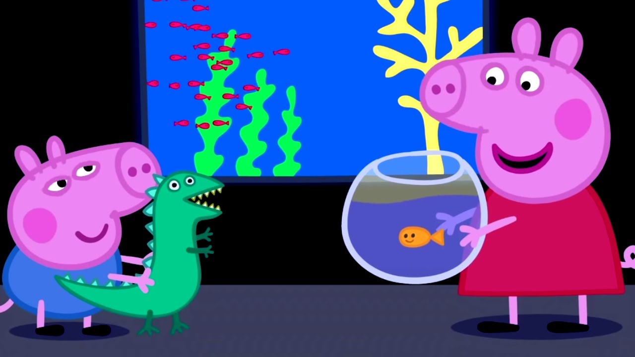 peppa pig aquarium