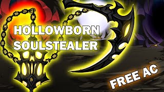 AQW New Free Weapon Drop AC Tagged ( Hollowborn Soul Stealer ) - AdventureQuest Worlds