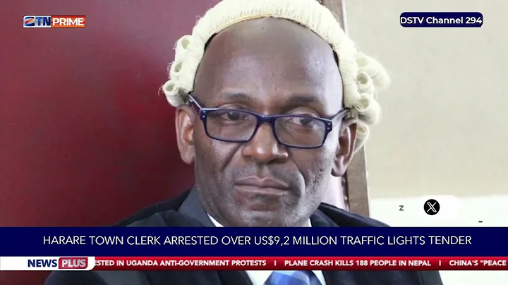 Harare town clerk arrested over US$9,2 million traffic lights tender. #NewsPlus