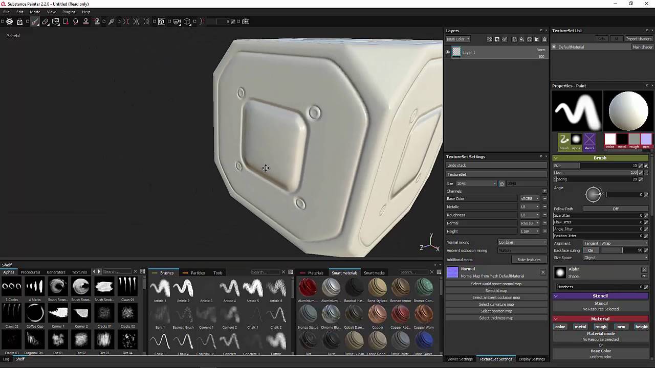 Tut SP: Bake normal average fix
