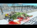 EPIC DEATH RUN ULTRA LEGO ROBOT  - Animal Revolt Battle Simulator